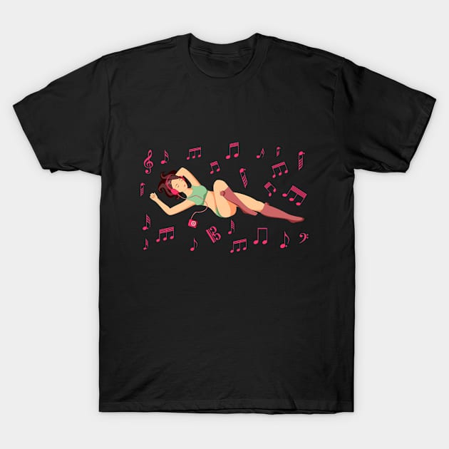 Music Forever T-Shirt by funfun